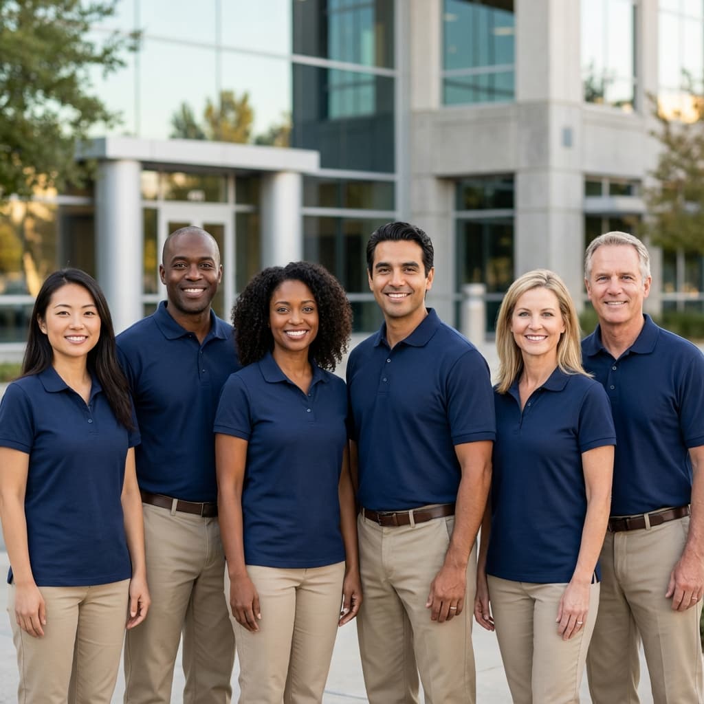 Team working together